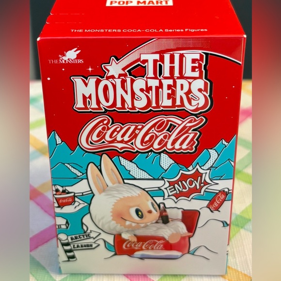 Coca Cola Other - Coca-Cola The Monsters Gift Delivery Figure in Red and White